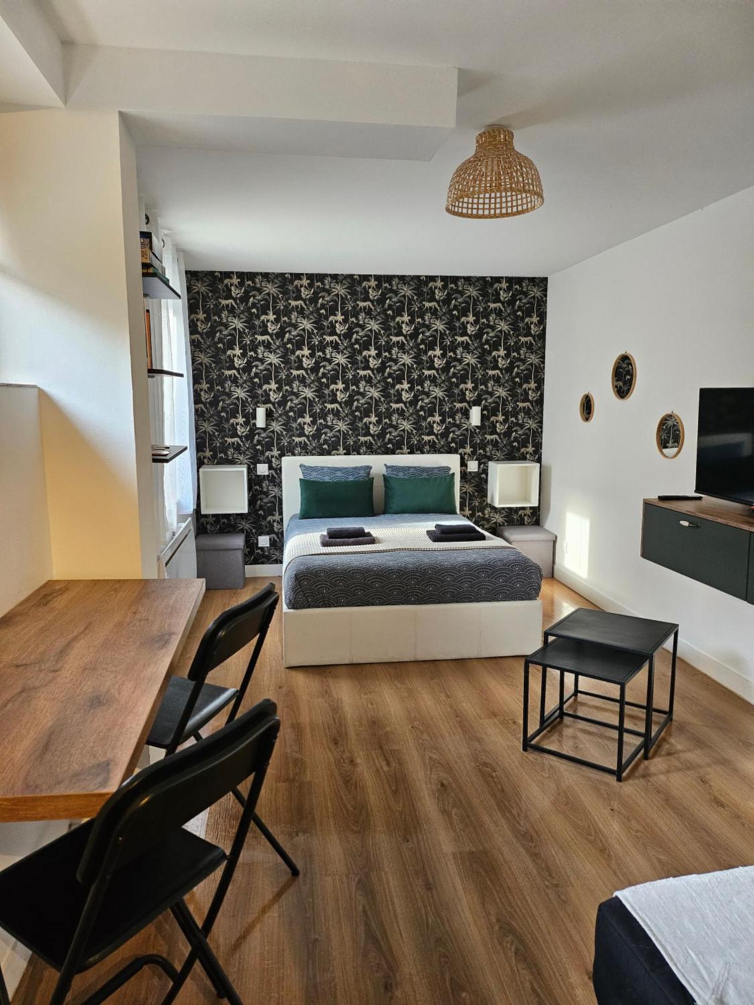 Superbe Appt Avec Cour Et Parking Gratuit A 5Min De La Cite Medievale Καρκασόν Εξωτερικό φωτογραφία